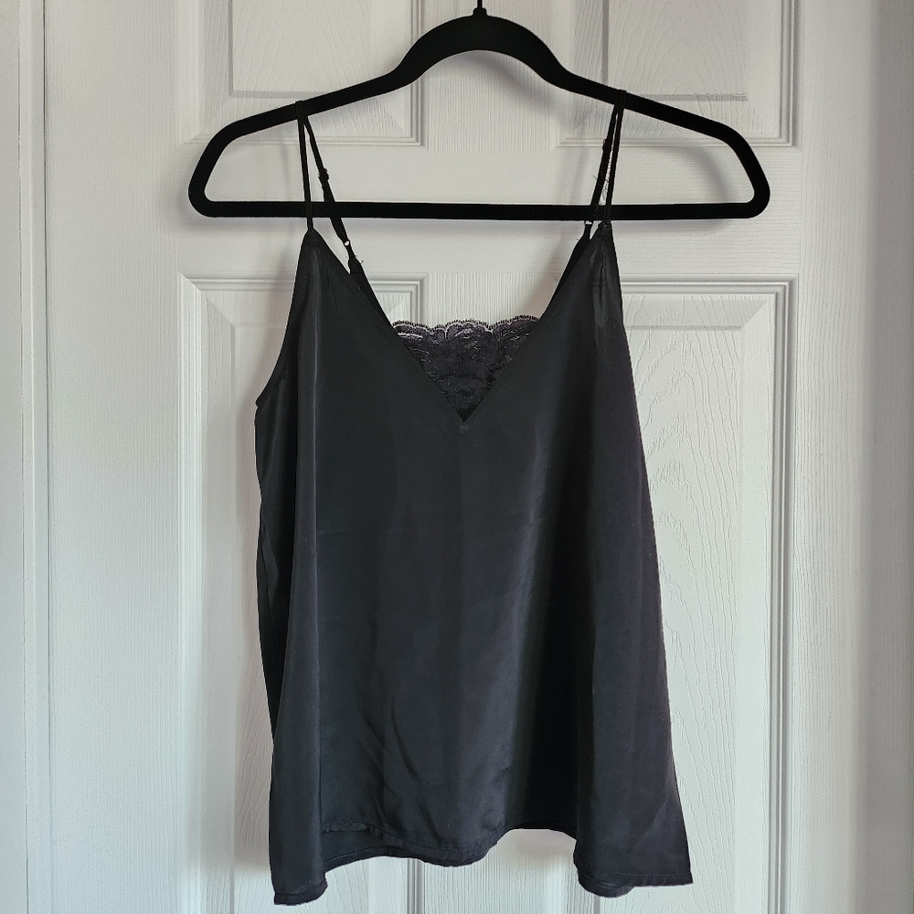 Hollister lace girly tank top